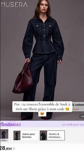 -60% et livraison gratuite Shein😍⬇️
