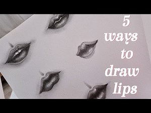Simple Lip Drawing Techniques For Beginners: 5 Easy Steps!