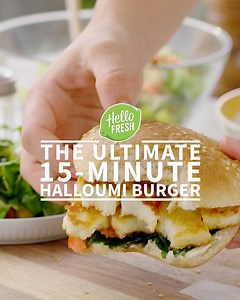 44 reactions · 42 comments | Sticky mango chutney glazed halloumi is the winner in next week's 15-minute veggie burger  #Fresh Add To My Box: https://www.hellofresh.co.uk/menus/2018-W41/rapid-box?utm_source=facebook&utm_medium=social&utm_campaign=UK-daily&utm_content=video-partners | HelloFresh | Facebook