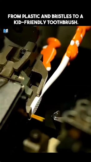 The Unfold (Global 🌎) on Instagram: "Recycling the plastic.... This is how kids’ toothbrushes are made at scale. This video takes you inside a factory to reveal the complete manufacturing process of children’s toothbrushes, from raw plastic to finished, colorful products. The process begins with automated machines inserting neatly arranged bristles into toothbrush heads with extreme precision. Plastic handles are then molded using industrial press machines, forming bright, playful designs made 
