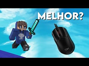 O MELHOR mouse para Bedwars? (Hyperx Pulsefire haste 2)