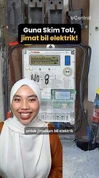 Daftar Skim ToU TNB, Jimat Bil Elektrik Bulanan! #elektrik