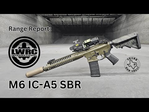 Range Report: LWRC M6 IC-A5 (12.7 inch barreled, short-stroke piston SBR)
