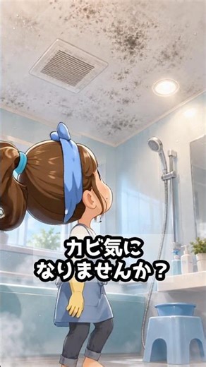 [掃除]お風呂のカビ対策