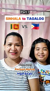 Sinhala 🇱🇰 to Tagalog 🇵🇭 Part.7 Basic Sinhala words you must learn to Filipino words😉 #fblifestyle #filipinasrilankanfamily #koralegedarafamily #lailakoralegedara | Laila Koralegedara