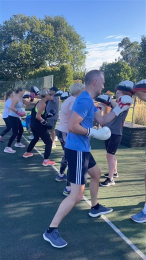 AJP Fitness | Group Fitness Classes | Personal Training on Instagram: "Boxercise is a boxing fitness class where you punch pads and gloves (so no one is ever hit in the face!). Expect lots of laughs, big smiles and great energy every session. We mix boxing combinations, fast punches and drills for a fun but challenging full body workout. It’s amazing for cardio, stress relief and overall fitness. Join us for Boxercise every Friday at 7:45am & Sunday at 8am. Come for the workout, stay for the fun
