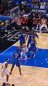 AB with the block and three 🔥 | Orlando Magic