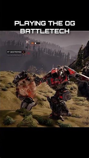 Playing the OG mech game Battletech!