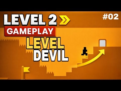Level Devil – Level 2 Gameplay | Geometry Dash Hard Level 😈