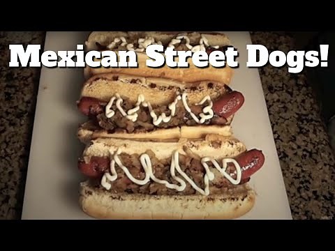 LA Street Dog Recipe! (Mexican Style Hotdog) From The Streets Of Hollywood!