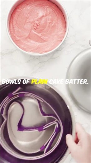 ombre cake recipe #cakerecipe #cakelovers