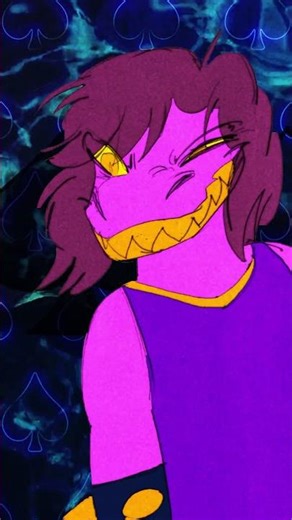 I loved the new deltarune chapters🥰 I wanted to animate Susie’s laugh #deltarune #susie #animation