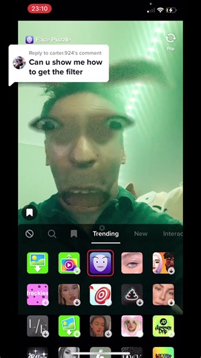 Face Puzzle Filter Tutorial Video