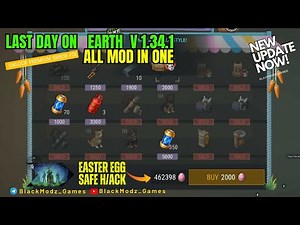 LAST DAY ON EARTH v1.34.1 ALL MEGA MODS IN ONE | EASTER EGG HACK | LINK ⤋ #ldoemod #ldoemodmenu