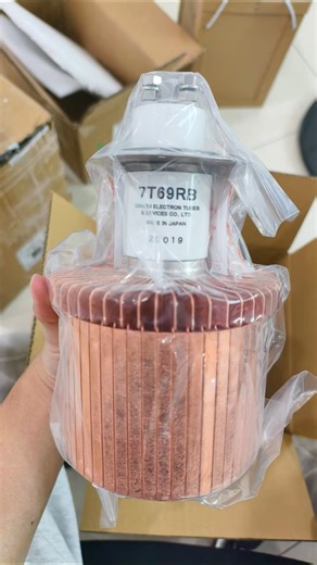 Japan Brand 8KW Power High Freqquency Oscillator Triode Tube 7T69RB Supply##triodetube#hftube#7T69RB