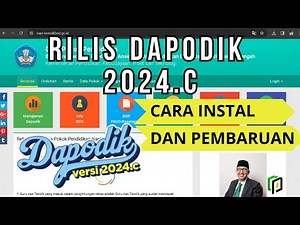 UPDATE DAPODIK 2024 C | UPDATE DAPODIK VERSI 2024.C