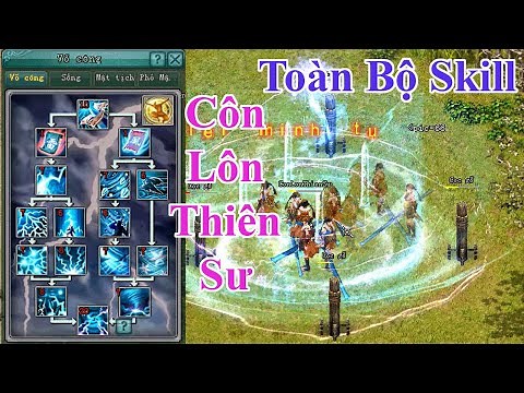[VL2 Offline] - Tất cả chiêu thức Côn Lôn Thiên Sư - Võ Lâm 2