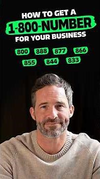 What is a 1-800 Number & How to Get One for Your Business