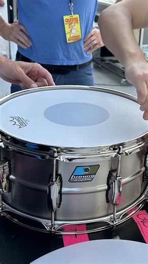 We’re kicking off our Tone Check series with @mister_theodore as he shares the story behind The Revelation, his custom signature snare drum by Ludwig. Get an exclusive look at the craftsmanship, sound, and inspiration behind this powerhouse drum. From concept to performance, this snare is all about Jon’s explosive style and the unmistakable Ludwig tone. 🎥 Watch the full video now— on YouTube! #LudwigDrums #JonTheodore #ToneCheck #TheRevelationSnare #SignatureSnare #ItHitsDifferent | Ludwig Drum