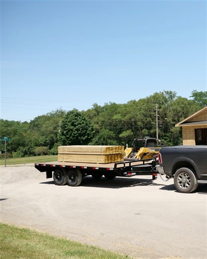 Long days. Heavy loads. No shortcuts. That’s what the Deckover was made for — wide open space, easy loading, and a frame that doesn’t quit. Because the job doesn’t care if it’s Monday or Friday. 💭 What’s your go-to trailer setup for tough jobs? Check this trailer out: https://bit.ly/4hMgqbC #construction #workhorse #material #hauler | H&H Trailers