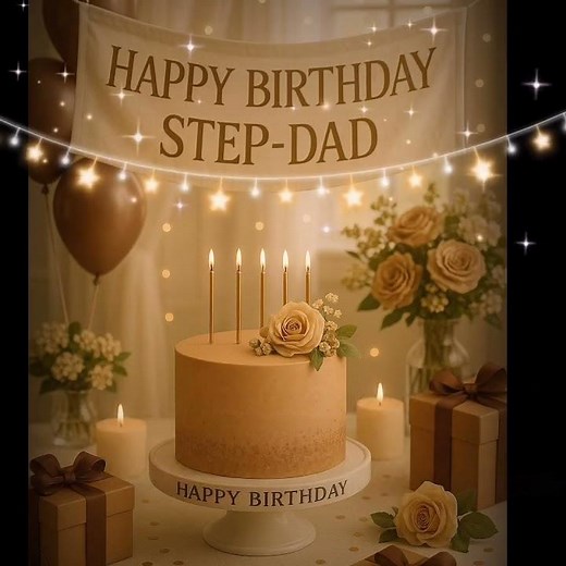 Happy Birthday Stepdad – Heartfelt Video Message for WhatsApp & Messenger