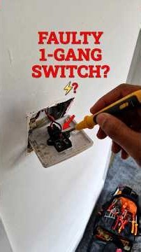 What's Wrong With This Switch #electrical #diagnosis #faultfinding
