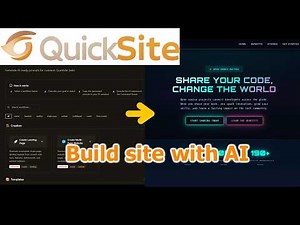 QuickSite — Build Websites with Structured AI Workflows (Open Source)