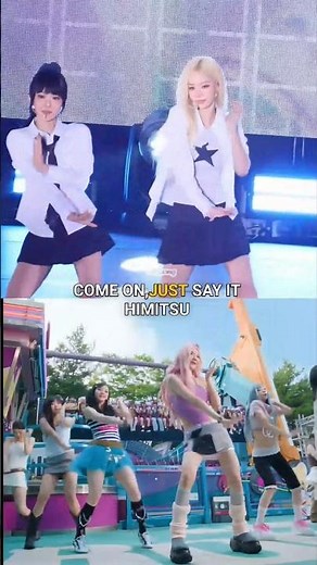 aespa 에스파 키스 앤 텔 KISS N TELL live stage performance 👑💖| kpop dance | kpop #aespa #kissntell #kpop