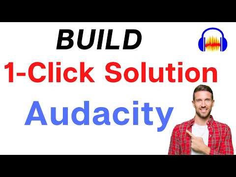 Make 1-click sound better solution in Audacity Yourself (Step by Step)