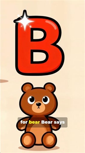 🔤 Learn the Letter B 🐻 | ABC Phonics for Kids