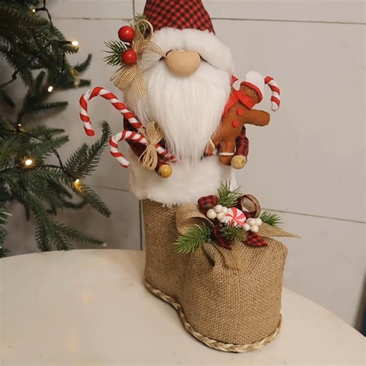 851K views · 14K reactions | DIY Santa boot Christmas decor | GH Media | Facebook