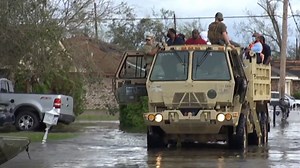 Video shows Louisiana town of LaPlace under water following Hurricane Ida