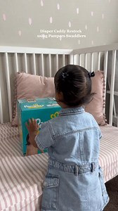 3.9K views · 23 reactions | This diaper caddy is  when it’s stocked with Swaddlers. They’re designed to keep wetness away and prevent up to 100% of leaks : @valerianatttt | Pampers | Facebook