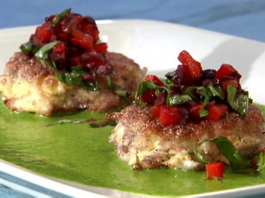 Blue Corn Crab Cakes