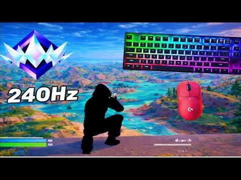 SteelSeries Apex Pro TKL ASMR 😴 Fortnite Ranked Reload 🏆 Satisfying Keyboard Fortnite 240 FPS 4K