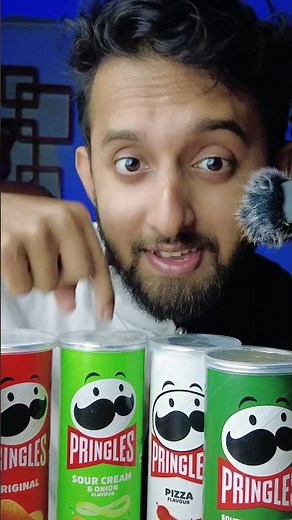 Rating the most popular Pringles Flavours in India #pringles #foodreview #chips #mukbang #review