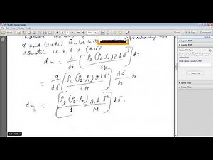 Heat transfer - Nusselt's theory of condensation on a vertical plate.