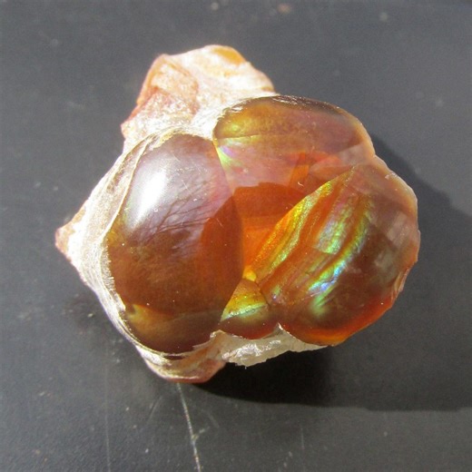 Fire Agate 4g Window Polished Raw Deer Creek Mine AZ Crystal Natural Gemstone Rough (F8) - Etsy