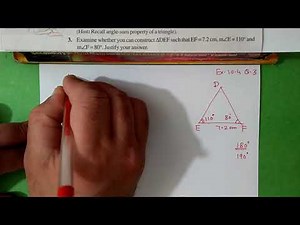 Q.3, Ex.10.4 Chapter:10 Practical Geometry | Ncert Maths Class 7 | Cbse