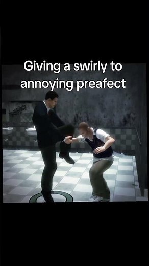 Messing with preafects in Bully