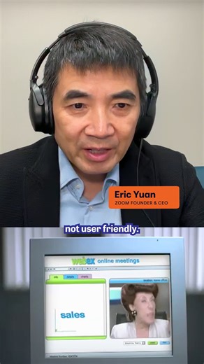 Zoom founder & CEO Eric Yuan joined Jeff Berman to share how he’s approached problem-solving over the years, and how a bottom-up approach for great ideas can transform even the largest company. Watch the full conversation here: https://youtu.be/a_OG50fcA6U?si=fuV4oEaub9rfopDU | Masters of Scale