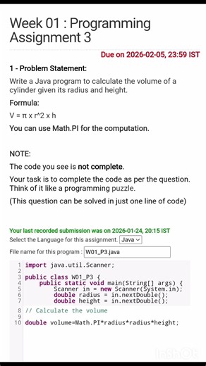 week-1 programming in Java NPTEL