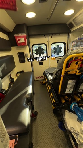 Ambulance heat set to “almost warm” 😂❄️ Who needs comfort anyway? #EMSHumor #ColdRide #AmbulanceProblems #ambulancemechanic #ambulancelife