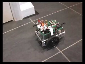 Parallax Boe Bot roaming with IR sensors