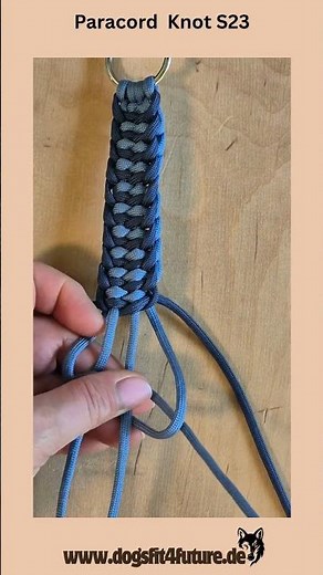 How to do Dog Collar Paracord Tutorial knot S23