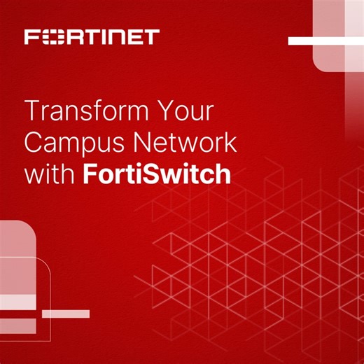 📍 Secure 📍 Scalable 📍 Simple With seamless integration, zero-touch provisioning, and advanced security, learn why #FortiSwitch is perfect for the modern campus: https://ftnt.net/61825C6f0 | Fortinet