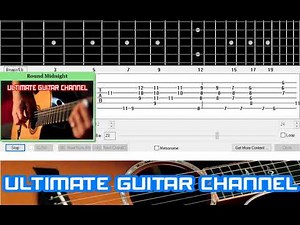 [Guitar Solo Tab] Round Midnight