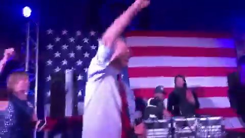 This is the leading candidate for Governor of California’s black outreach program.He literally hired Juvenile to perform “Back That Ass Up” and put his skanky wife onstage to dance to it with him.I’m surprised they didn’t just start twerking together.