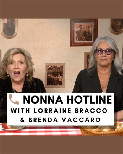 We asked Lorraine Bracco and Brenda Vaccaro from NONNAS on @Netflix for the kind of advice only Nonnas can give. Watch the full video at the link in bio! #nonnas #netflix #comedy @braccoabroad @officialbrendavaccaro | Funny Or Die