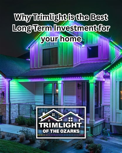 💡 Why Trimlight Is the Best Long-Term Investment for Your Home 🏡 ✨ Built to Last – Trimlight’s professional-grade LEDs are engineered to shine bright for decades—not just one season. 🧰 Low Maintenance – No more tangled cords or climbing ladders! Trimlight is permanently installed and always ready to glow year-round. 📱 Smart Control – Our easy-to-use app puts endless lighting customization right at your fingertips. 💰 Boosts Home Value – Permanent architectural lighting enhances your curb app